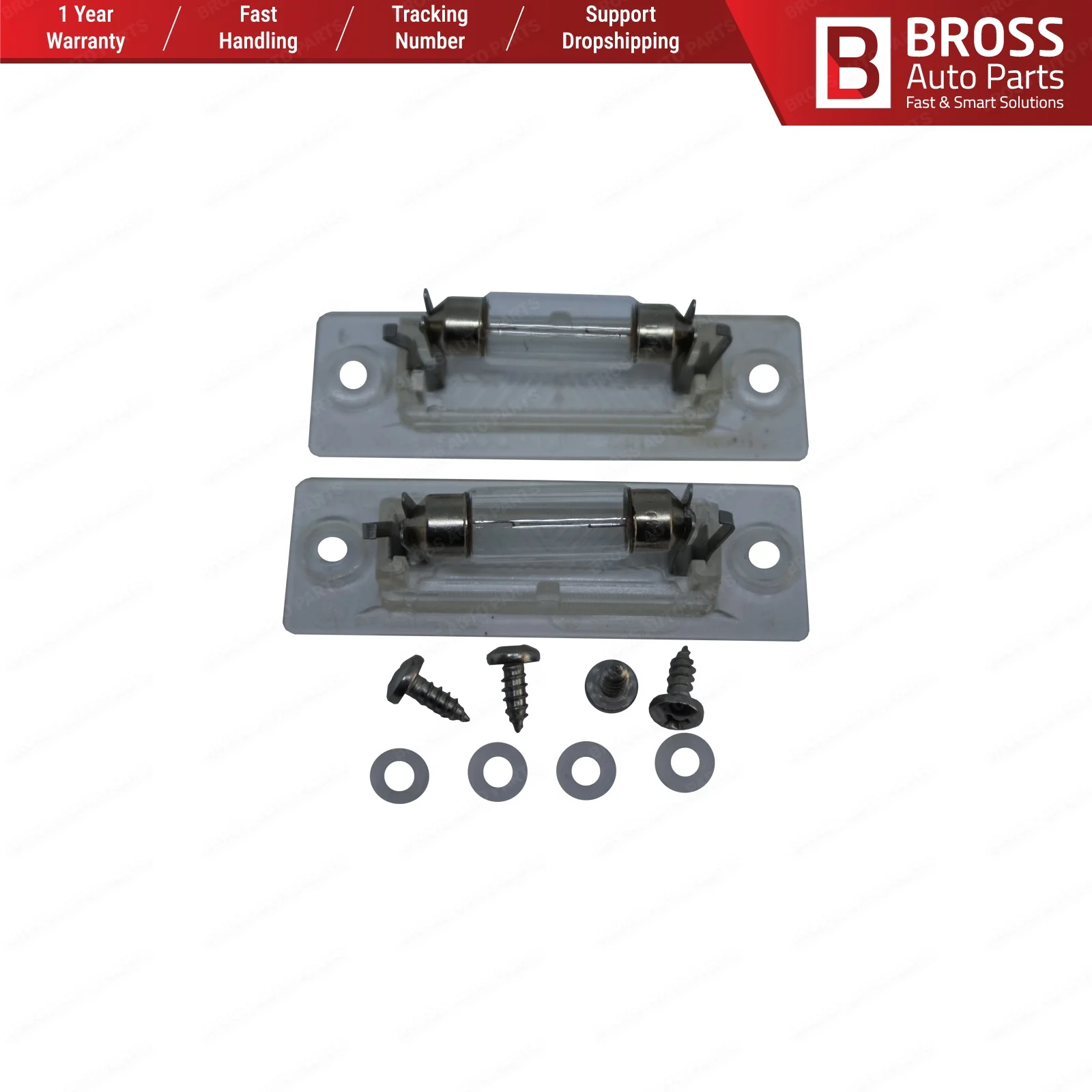 Bross BSP696 2 шт. задние номерные знаки 3B5943021E для Jetta Passat Sedan Caddy Transporter T5 Superb|Панели и