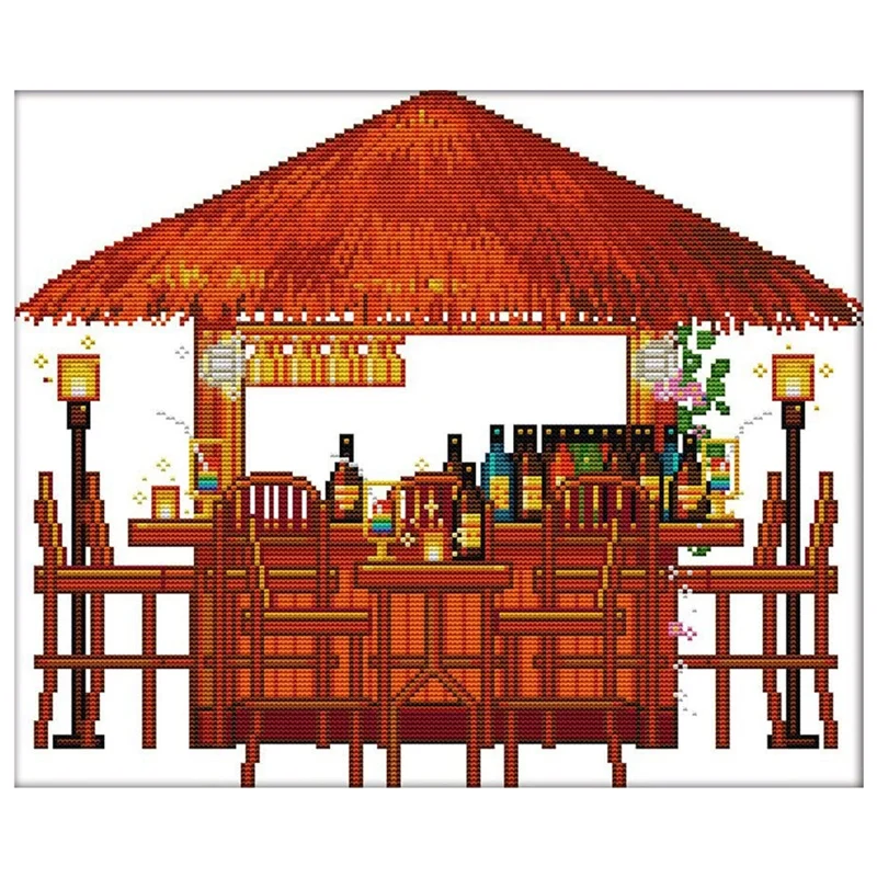 

Стартовые наборы для вышивки, штампованные наборы для вышивки крестиком для начинающих, для самостоятельной вышивки (рисунок с рисунком сч...