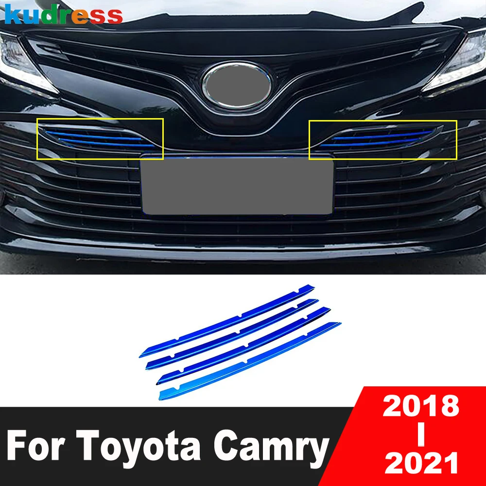 

Решетка решетки из нержавеющей стали для Toyota Camry LE XLE 2018-2020 2021