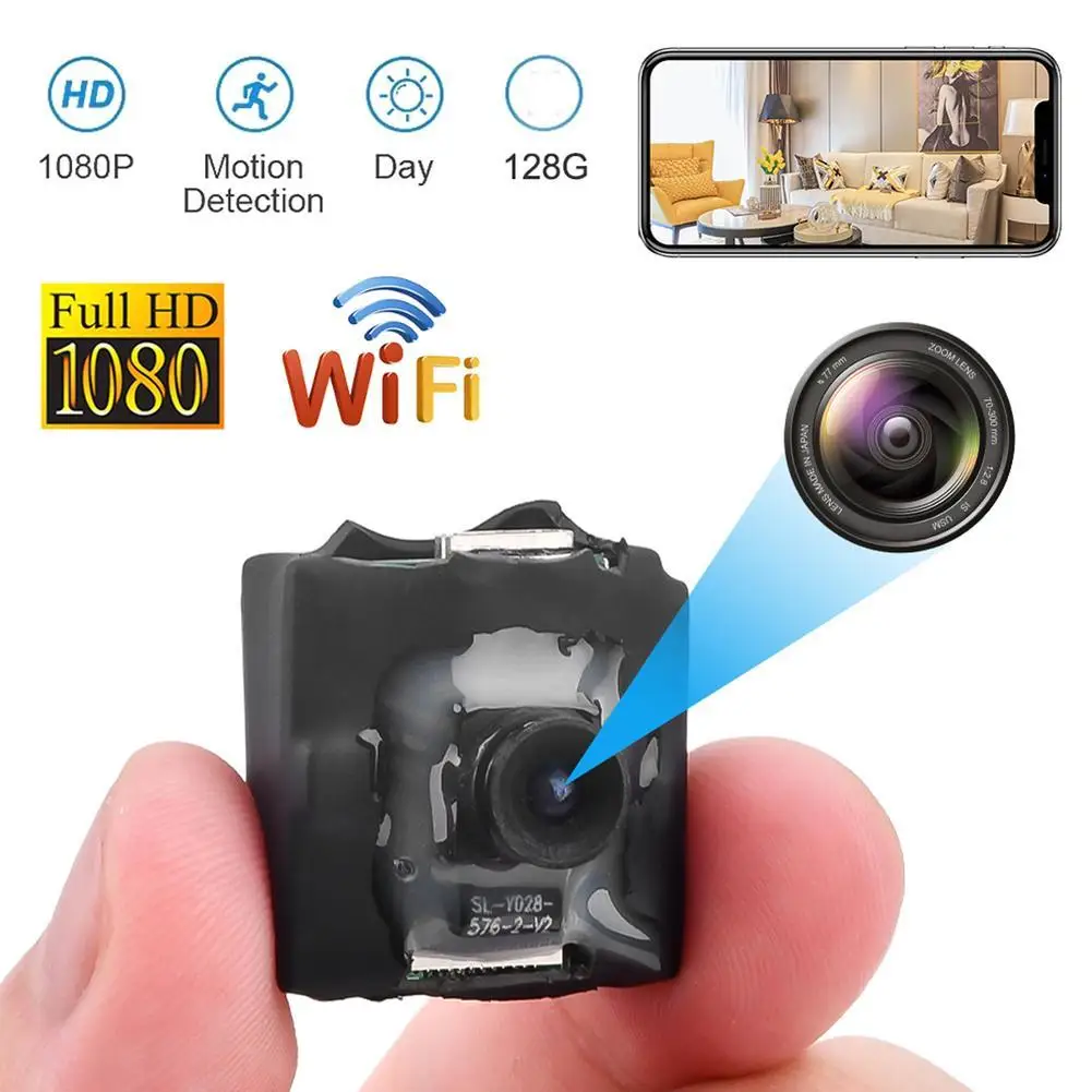 

1080p Wifi IP Camera Remote Monitoring P2P Wireless Webcam Diy Camcorder Home Security Video Recorder