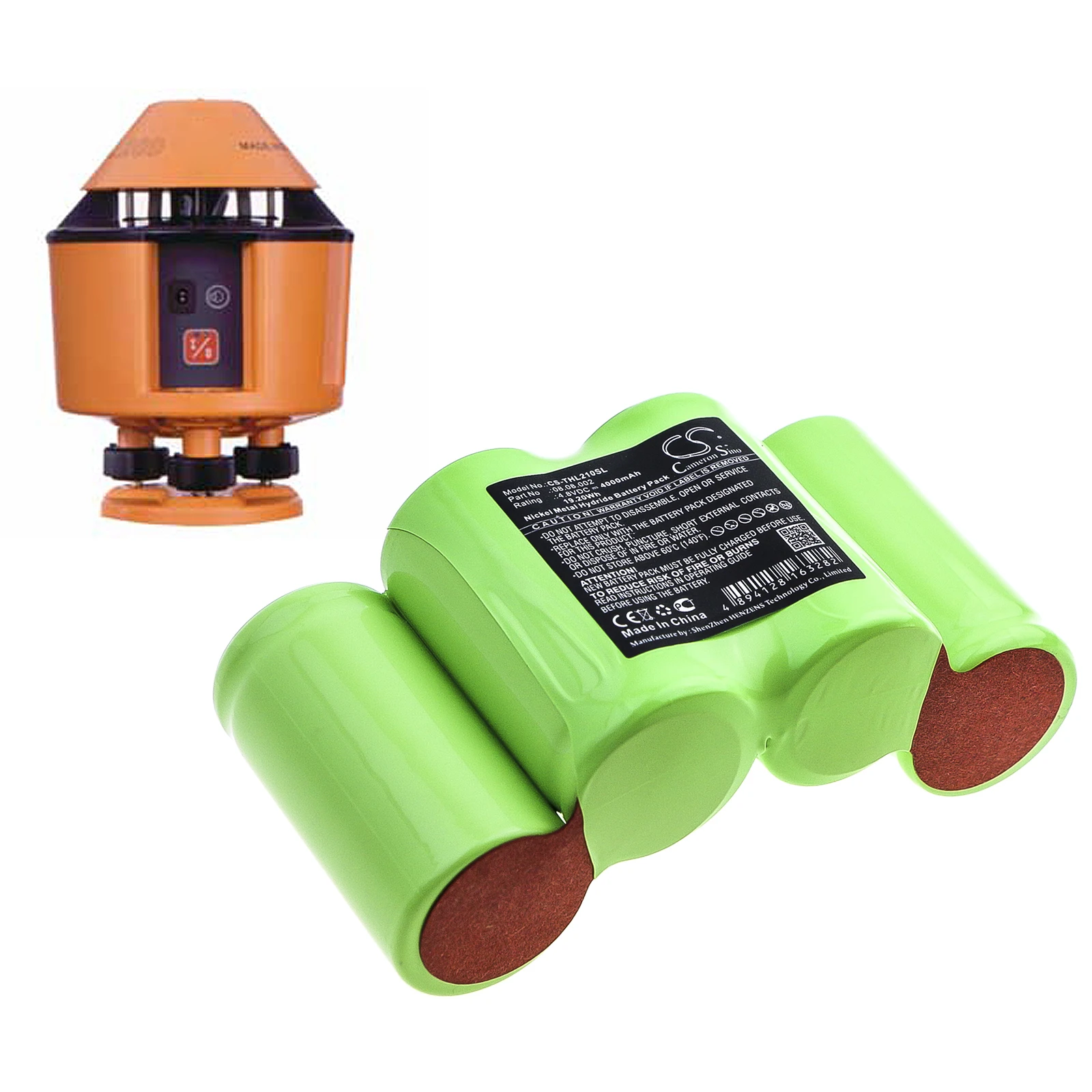 

Cameron Sino 4000mAh Battery For Theis TAL Evolution (200) TAL S 08.08.002