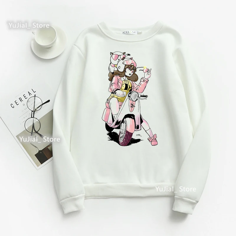 

Just A Girls Love Vespa Scooter Print Hoody Women Watercolor Leopard Sweatshirt Femme Fashion Long-Sleeved Jumper Winter Clothes