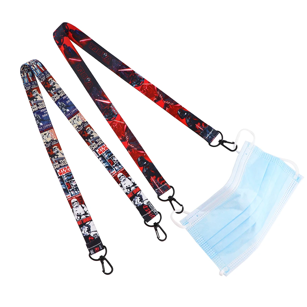 KKZ018 Стич Микки и Минни Звездные войны Универсальный держатель для маски ремешки