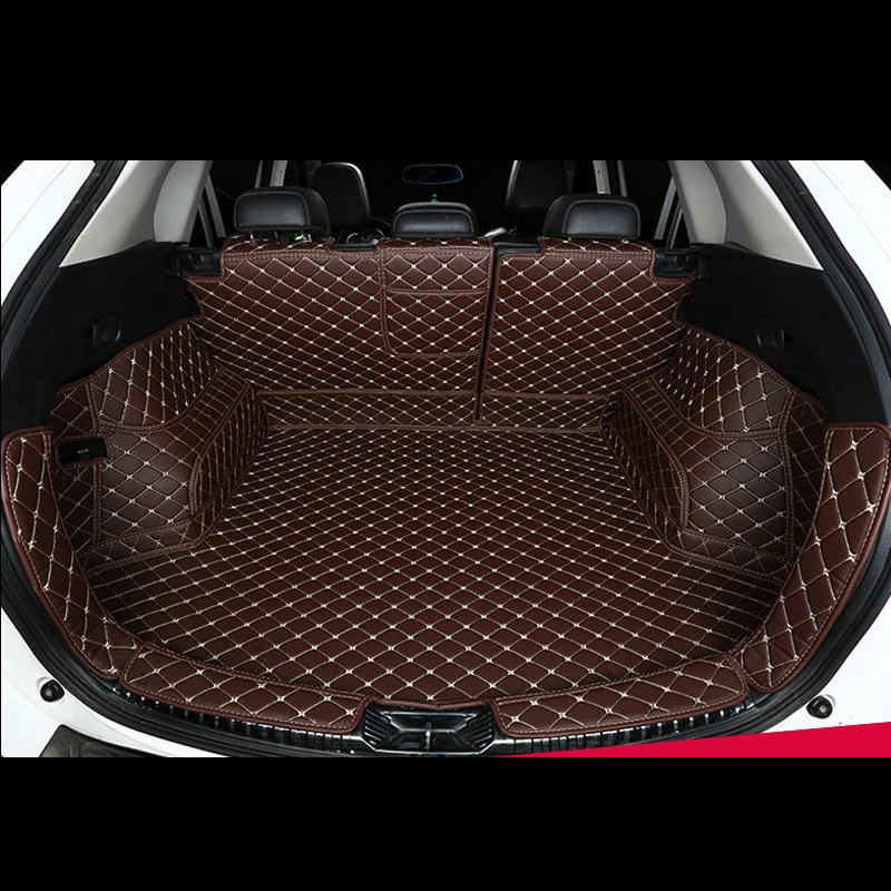 Для mazda CX-5 cx5 cx 5 kf 2017 2018 2019 2020 2021 задний кожаный коврик торс индивидуальный