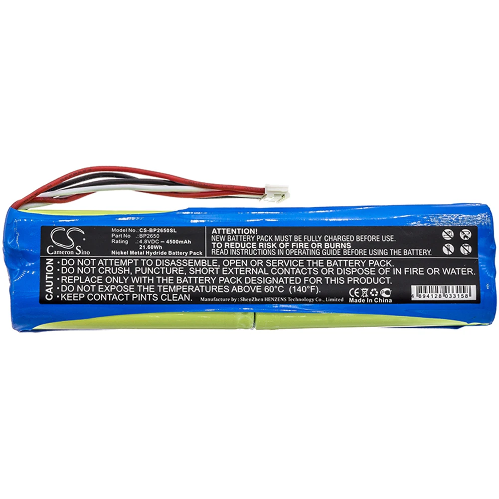 

Cameron Sino 4500mA Battery for BK Precision 2650,2652,2658,Spectrum Analyzer BP2650