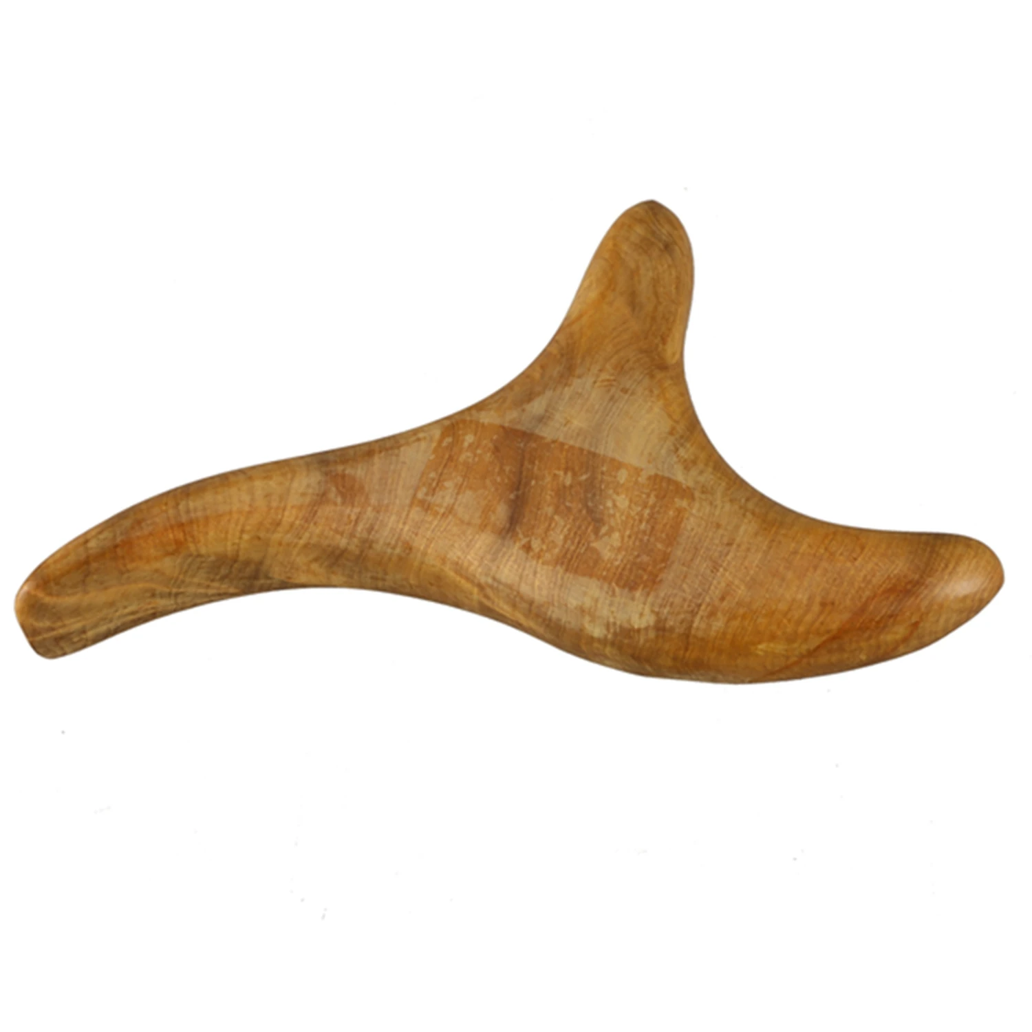 Деревянный массажер для тела ног шеи расслабления кровообращения треугольная