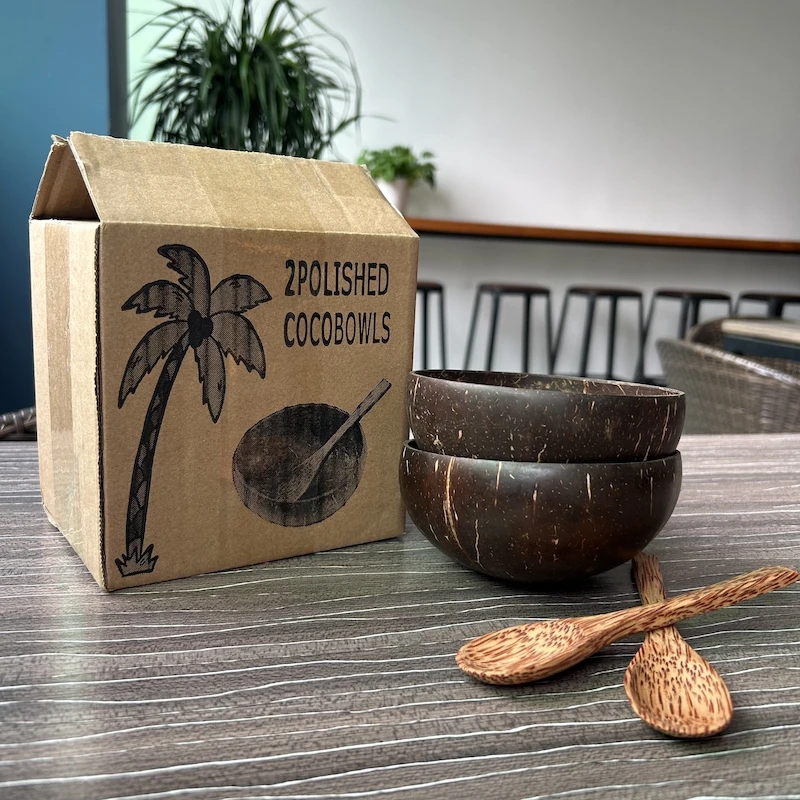 

Миски из кокоса 2 шт