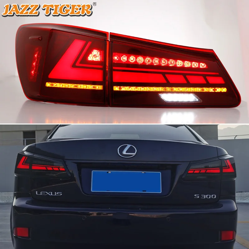 

Car LED Taillight Tail Light For Lexus IS250 IS350 2006 - 2012 Rear Running Light + Brake Lamp + Reverse + Dynamic Turn Signal