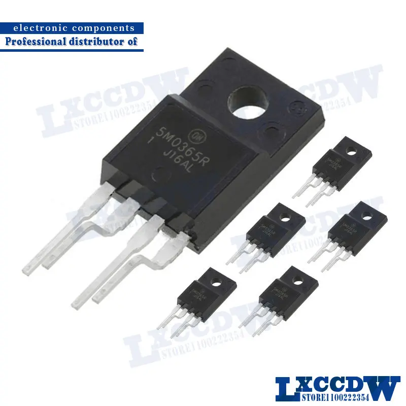 5PCS KA5M0365R TO-220F KA5M0365 TO220F-4 5M365R 5M0365R KA5M0380R KA5M0265R 5M0380R 5M0265R