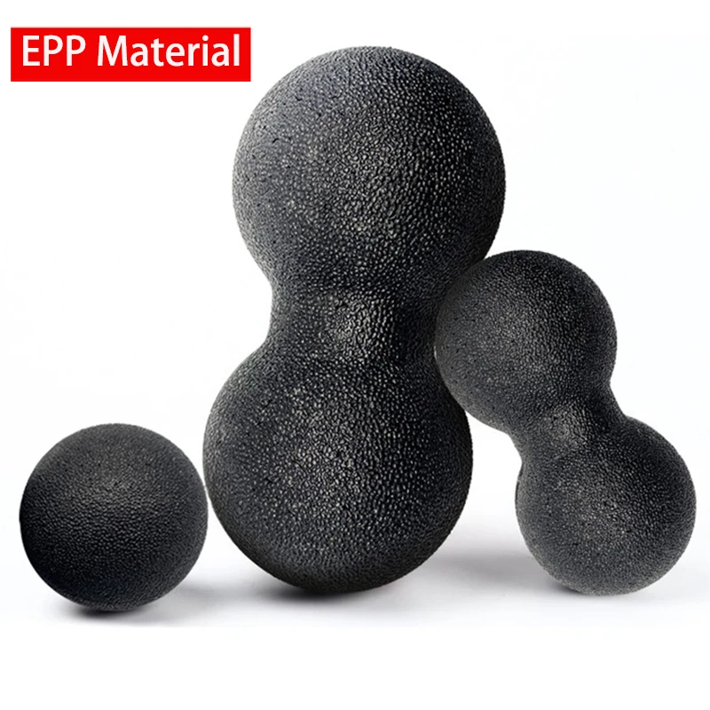 

Yoga Equipment Women Yoga Foam Massage Ball Peanut Ball Set Block Peanut Massage Roller Ball Therapy Relax Exercise Fitness