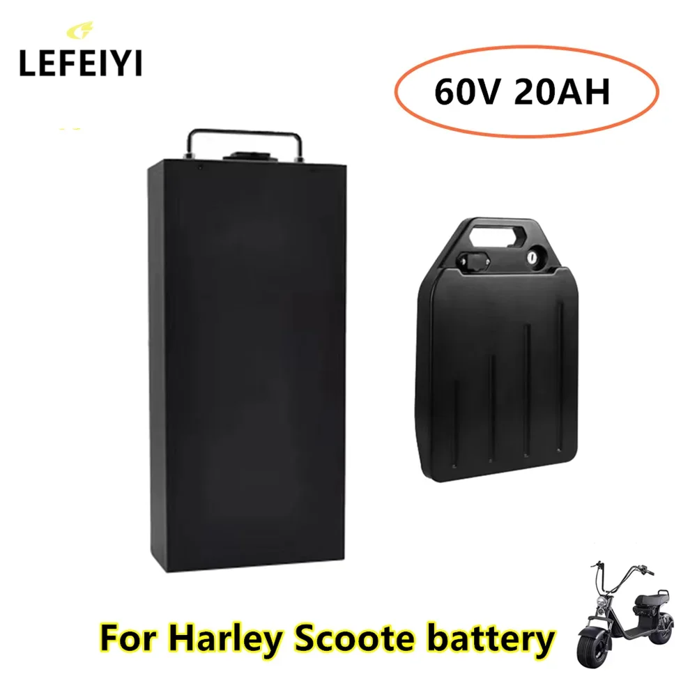 Водонепроницаемая литиевая батарея 60 в 20 Ач для двухколесного складного Citycoco