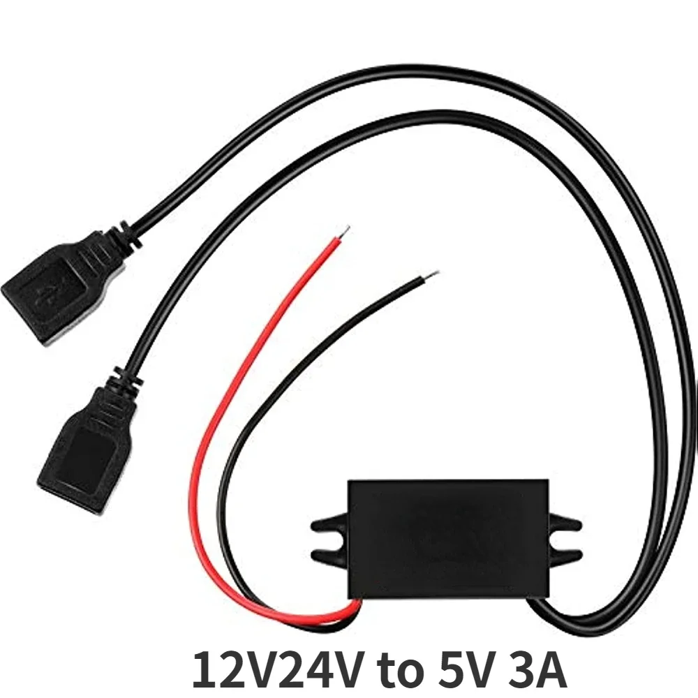 

Понижающий преобразователь напряжения с микро-USB на 5 В, 3 А, 15 Вт