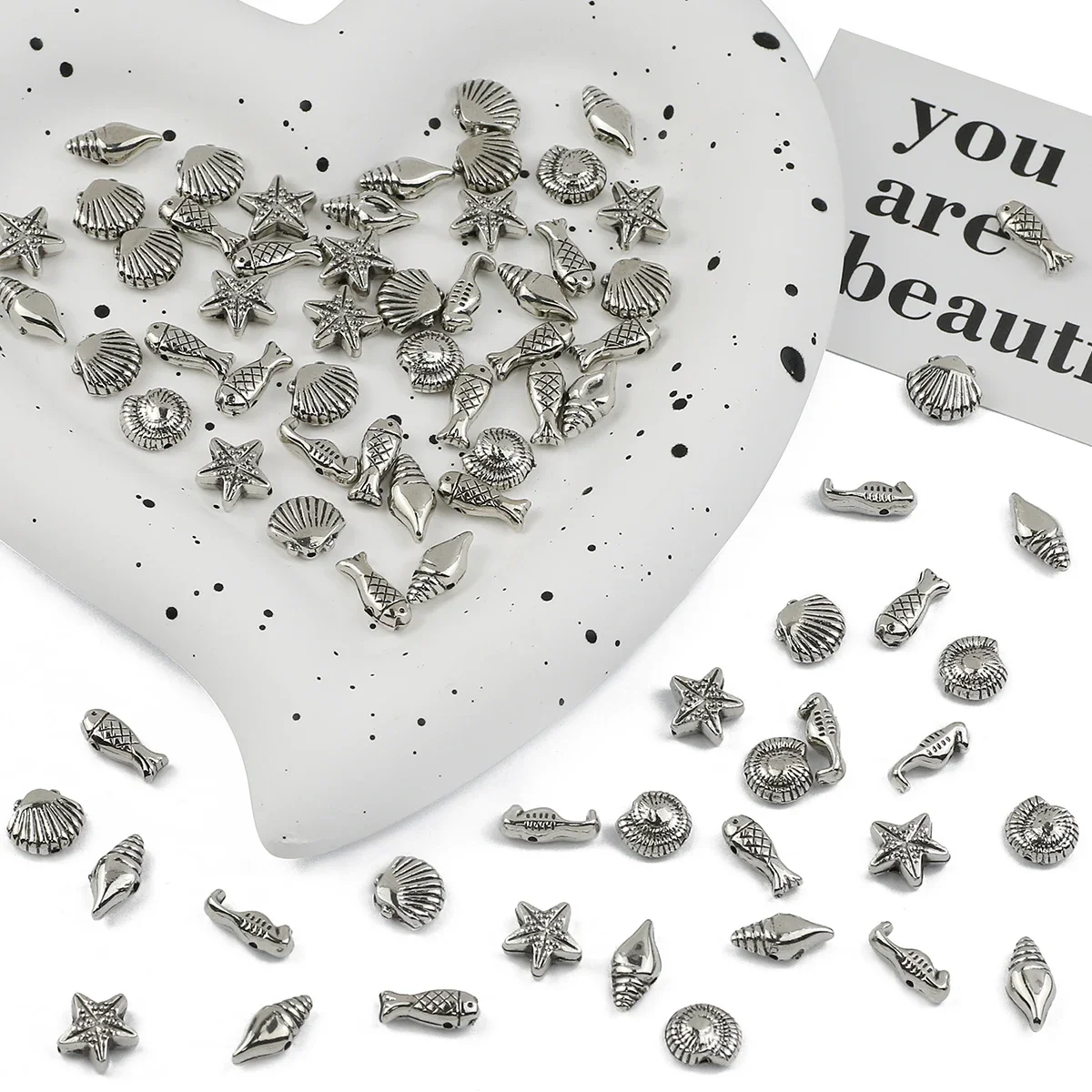 Бусины-Подвески CCB для изготовления ювелирных изделий браслетов ожерелий