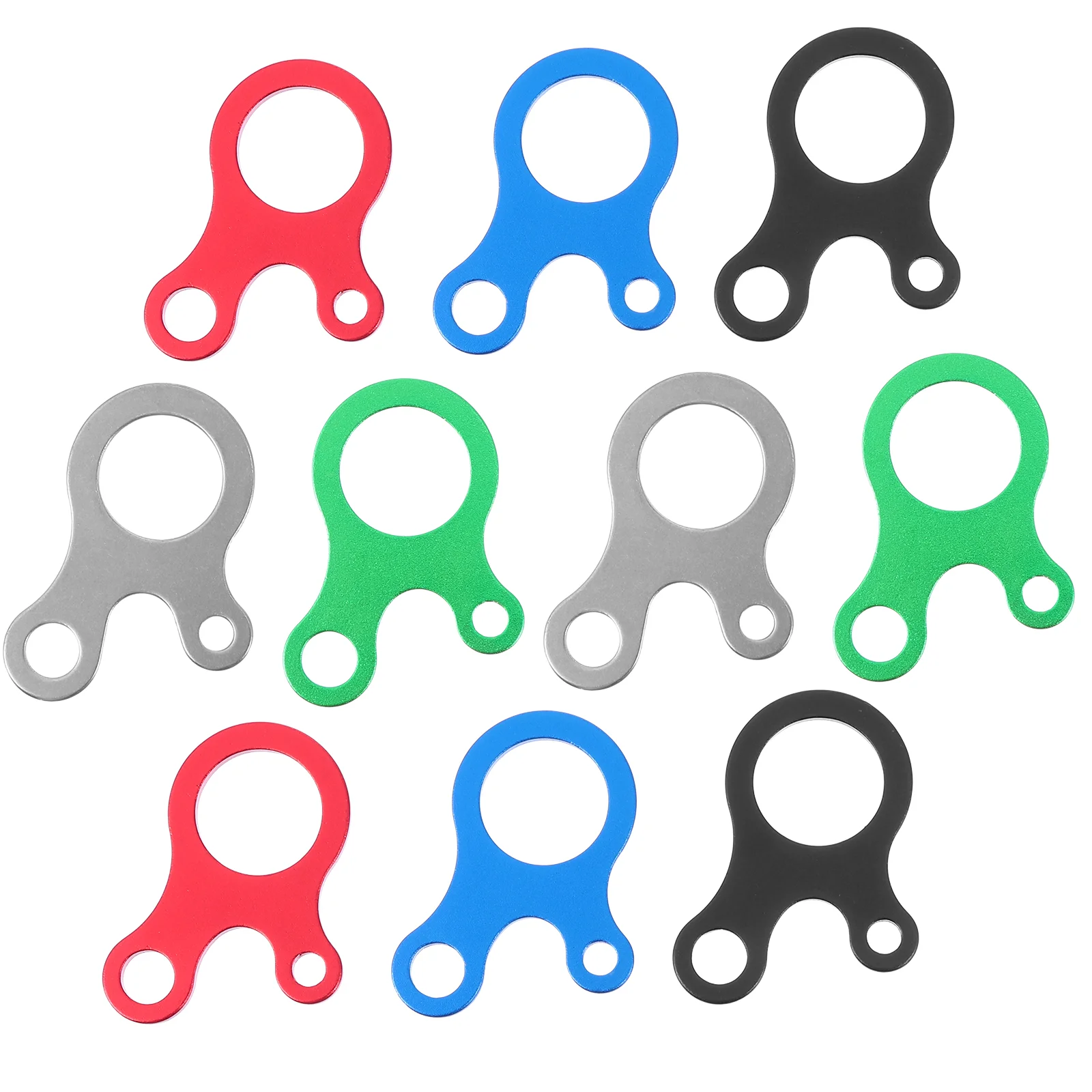 

10 шт., Регулятор шнура с 3 отверстиями