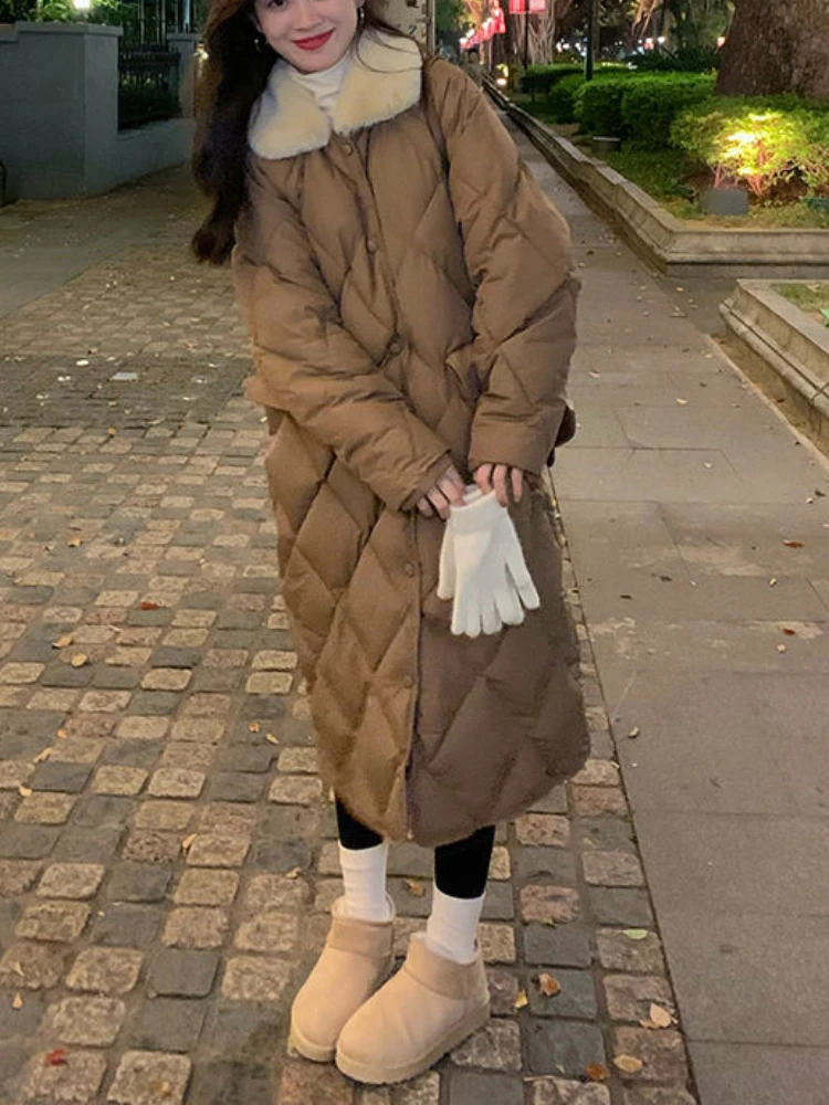 Women's Winter Coats New Fashion Long Sleeve Jackets Pocket Warm Thick Full Top Casual Outerwear Women Jacket Quilted Parkas