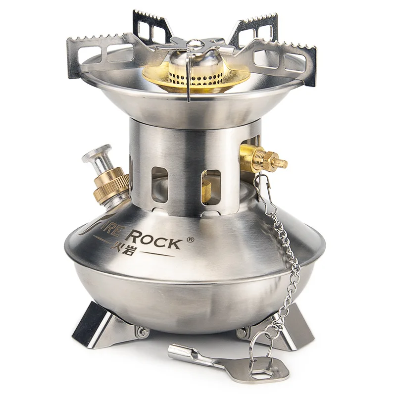 

Huoyan HG500 уличная Встроенная портативная бензиновая плита, уличная Бесшумная безобслуживания, плита для пикника, плита для пикника