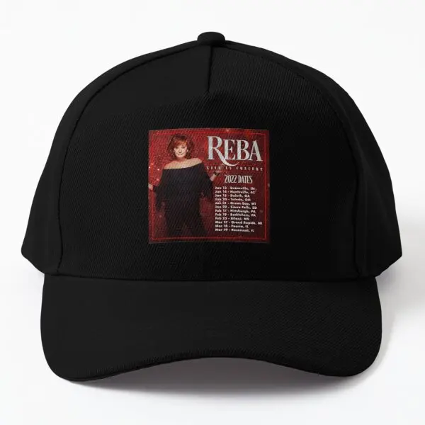 

Reba Tour 2022 Locations And Dates Baseball Cap Hat Women Casual Solid Color Outdoor Fish Czapka Summer Sun Bonnet Sport