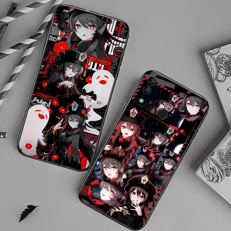 

Genshin Impact Hutao game Phone Case For Huawei honor Mate 10 20 30 40 i 9 8 pro x Lite P smart 2019 Y5 2018 nova 5t