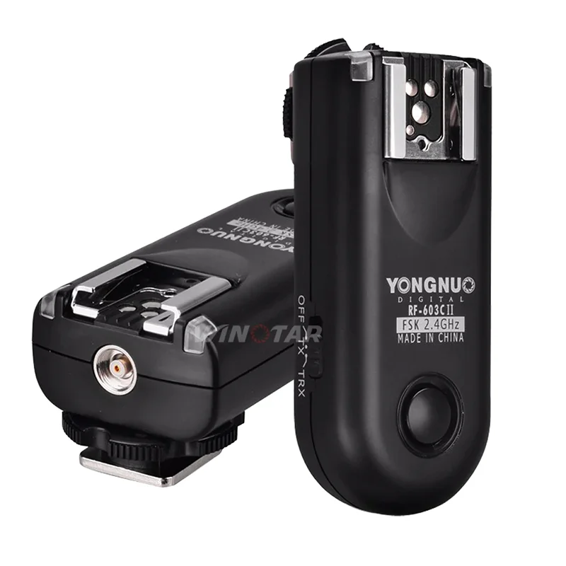 Фото YONGNUO RF-603 II N3 Радио беспроводной удаленный триггер вспышки для Nikon Z7 Z6 Z5 Z7II D7500 D7200 D7100 D7000 D5600 D5500 D5300 D5200 №1