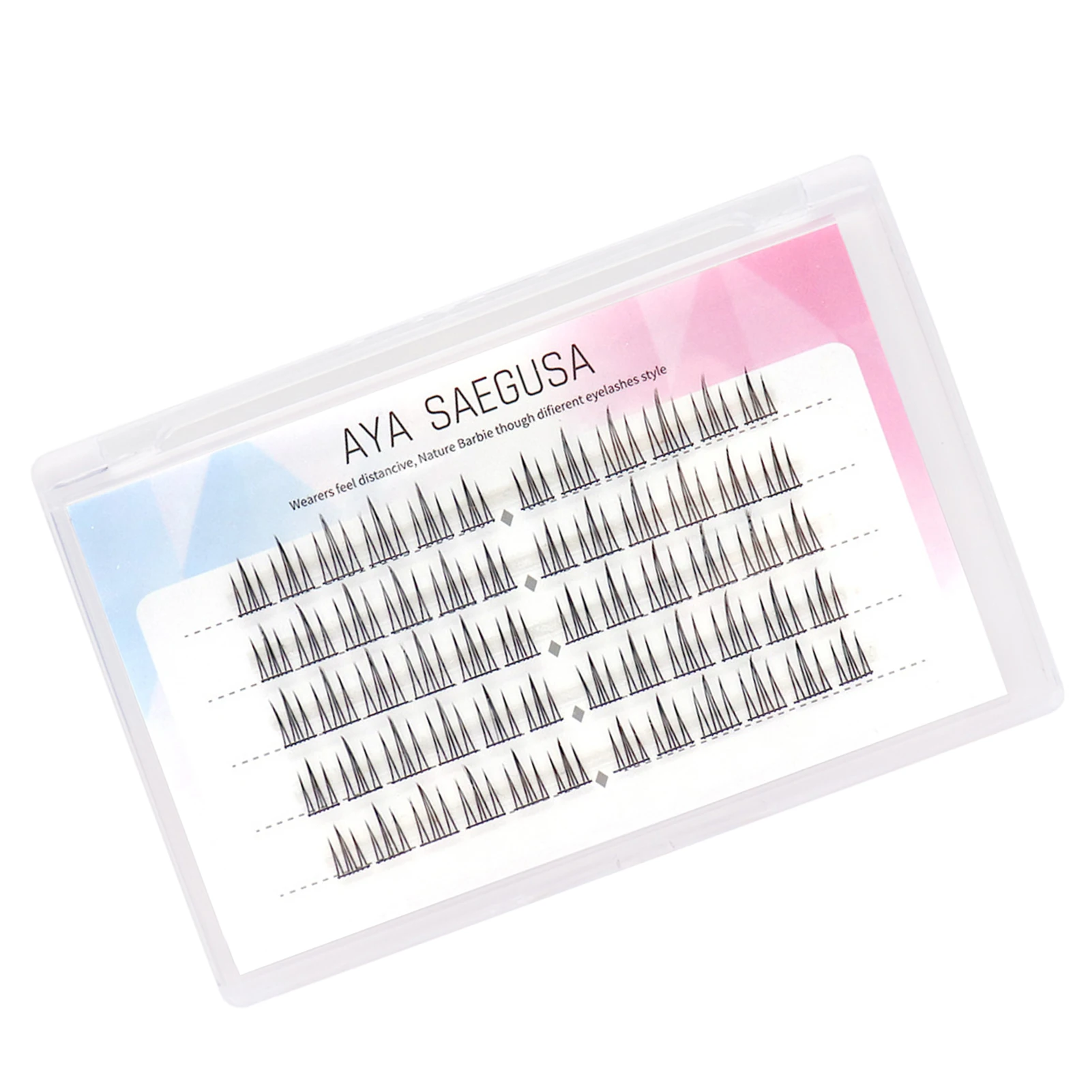 

Мягкие привитые накладные ресницы, многослойные пушистые завивающиеся ресницы для свадебного макияжа SK88