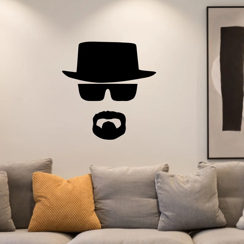 Фото Наклейка Breaking Bad Heisenberg - виниловая наклейка для ноутбука Apple Macbook Air/Pro №5