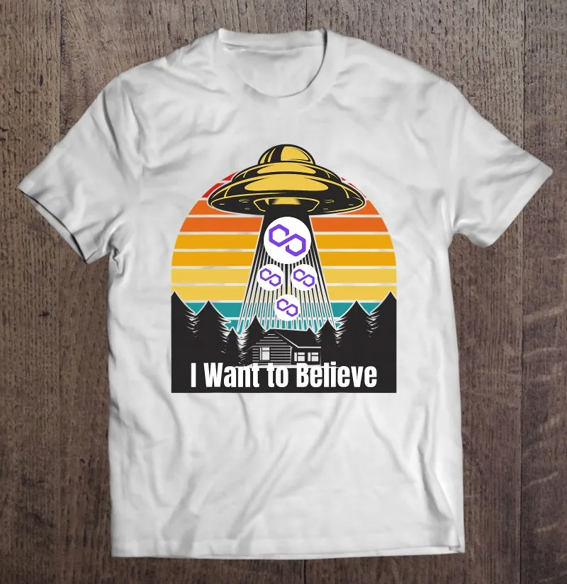 

Мужская футболка с логотипом «Я хочу верить»