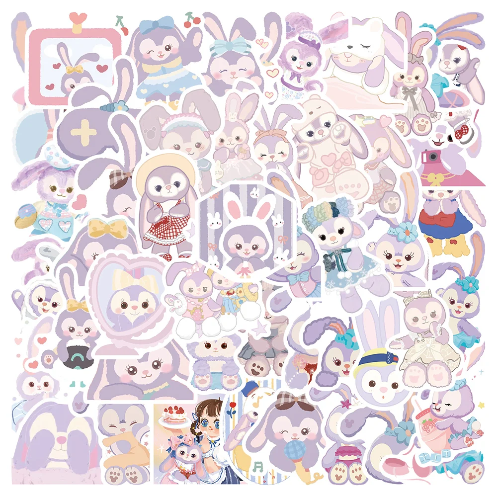 

10/50pcs StellaLou Stickers Cute Cartoon Disney Anime Vinyl Decals For Luggage Laptop Guitar Phone Diary Waterproof Graffiti