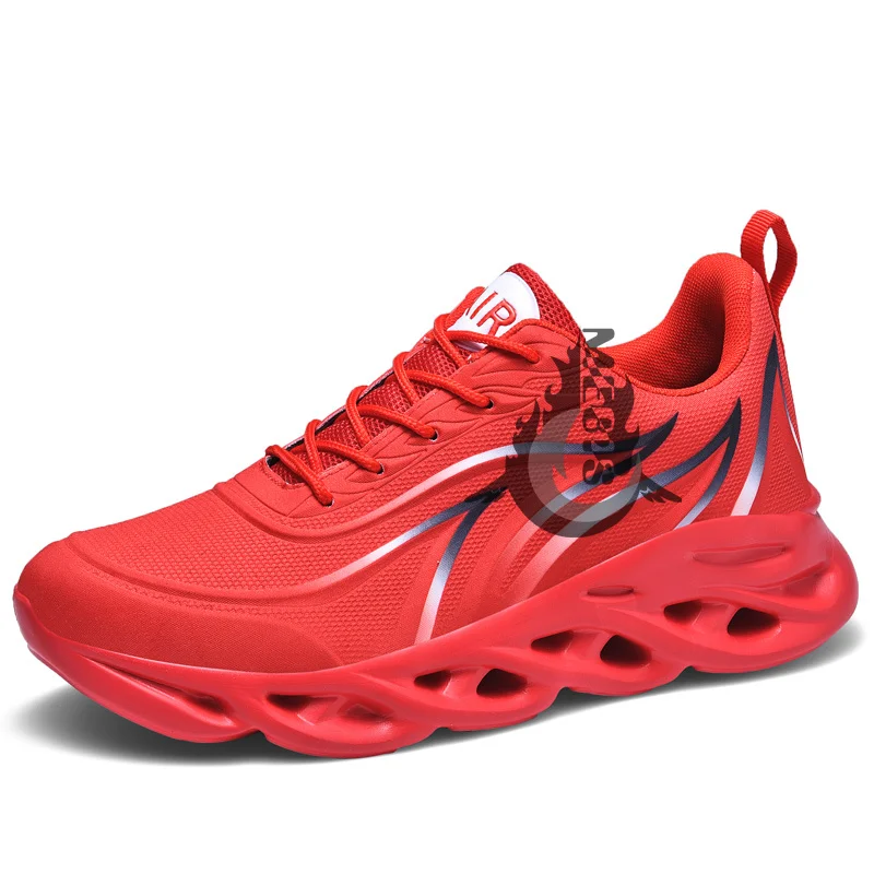 

Кроссовки для мужчин и женщин, красные Легкие дышащие кроссовки, спортивная обувь для улицы, белые, 2022
