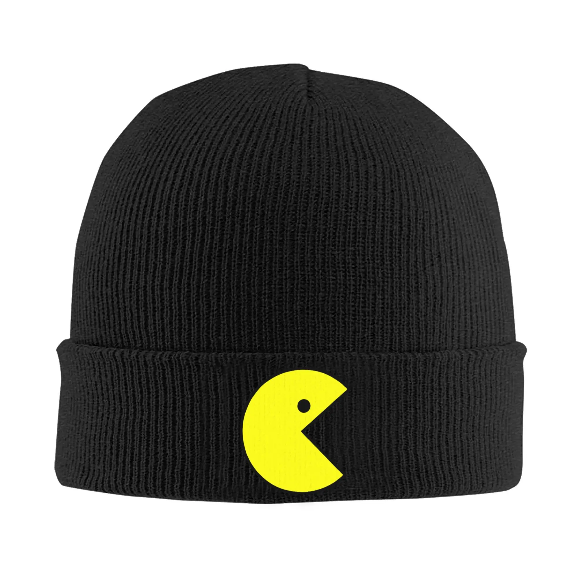 Трикотажная шапка в стиле унисекс ретро