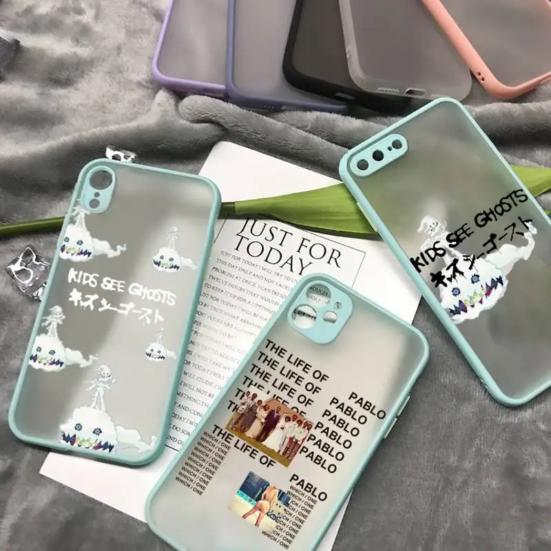 

Kanye West Fashion Designer Ye Phone Case matte transparent For iphone 7 8 11 12 13 plus mini x xs xr pro max cover