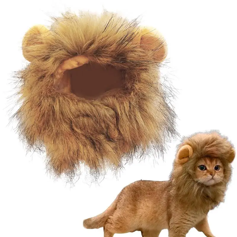 

Cat Lion Mane Lion Costume For Dog Lion Costume For Small Cats And Kittens – Ideal For Cat Birthday Cat Cosplay Cat Outfits