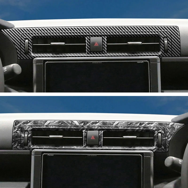 

Для Toyota FT86 GT86 / Subaru BRZ 2022 2023 цветная средняя консоль A/C вентиляционное отверстие рамка Крышка отделка стайлинга автомобиля