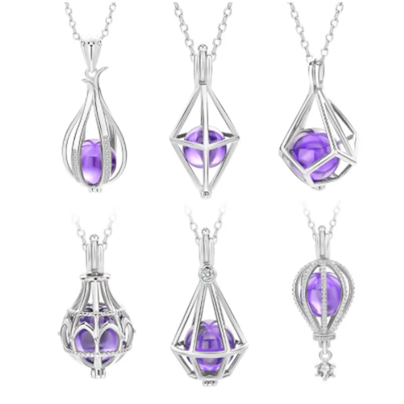 

Женское колье с подвеской в виде воздушного шара, из серебра 2022 пробы