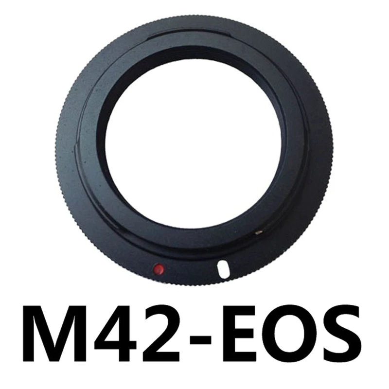 

Адаптер из алюминиевого сплава для крепления объектива M42 к DSLR-камере, например EF 5diii 5DII 5D 6D 7D 60D и т. д.