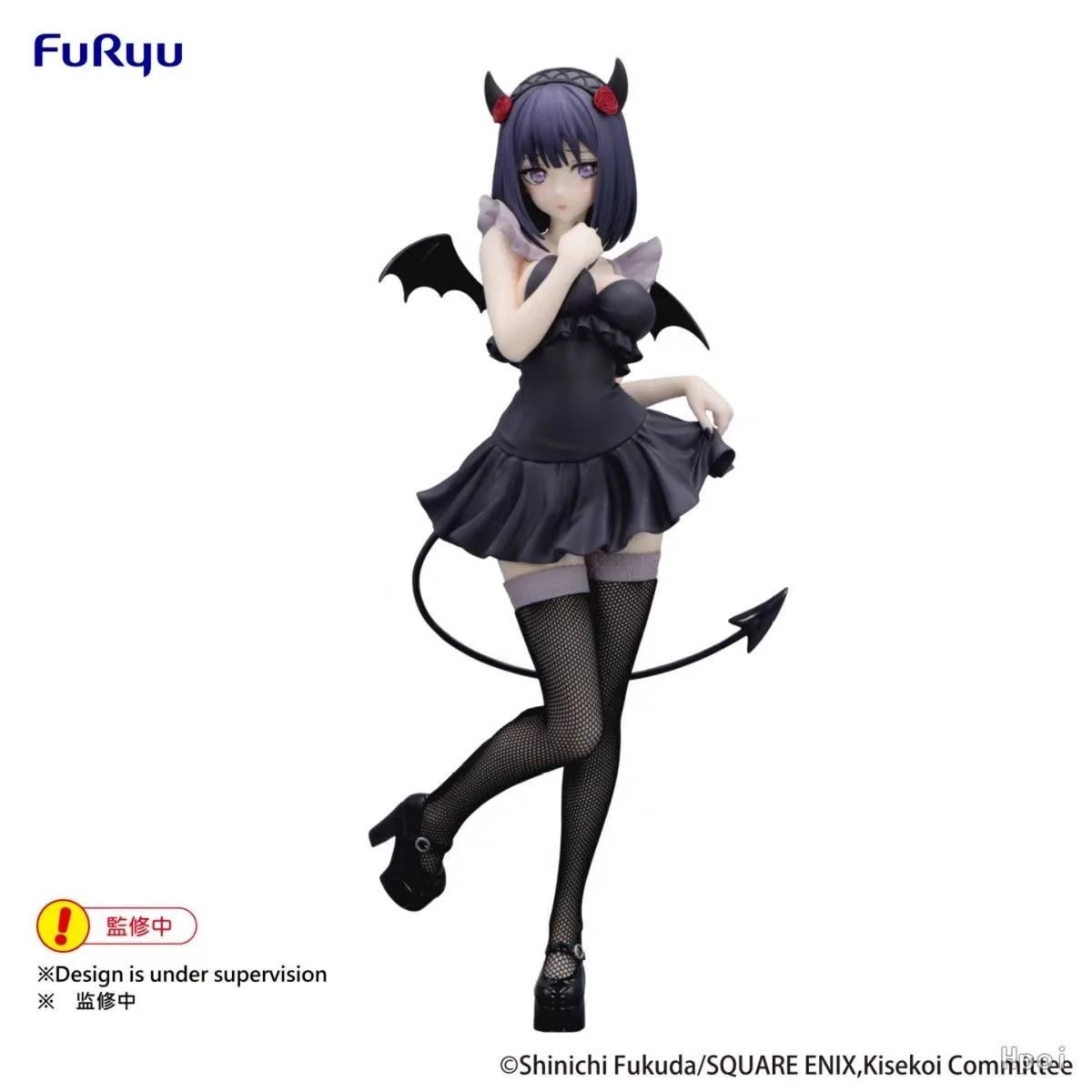 Фото ﻿ Оригинальные фигурки Furyu My Dress-Up Darling BiCute Dark Kitagawa Marin Kuroe Shizuku Little Devil, коллекционные модели аниме-персонажей №4