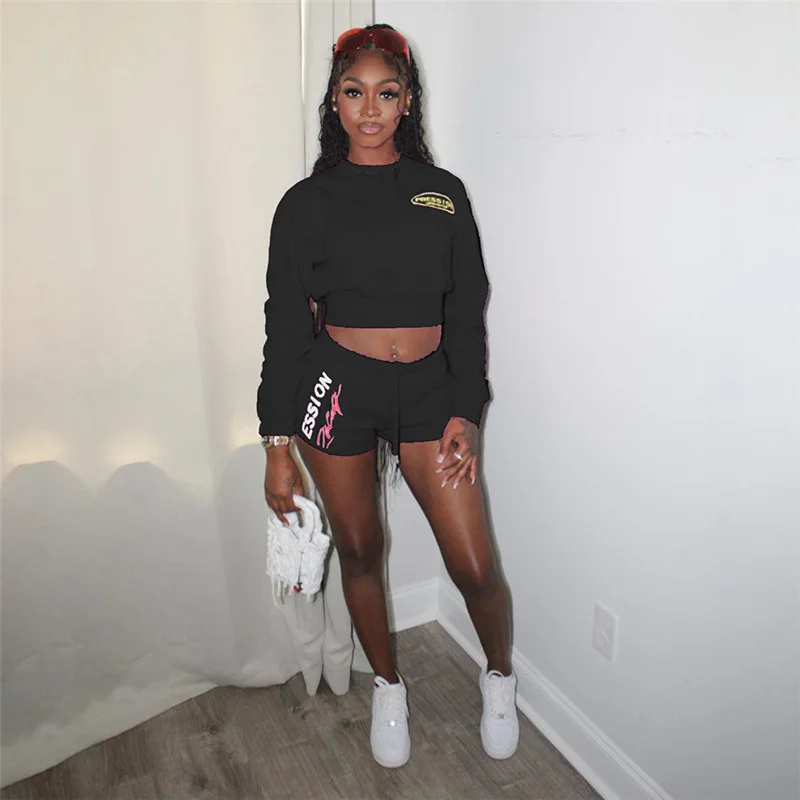 

Fitness Pink Tracksuits 2 Piece Pants Set Outfits 2023 Women Fall Winter Clothes Y2K Streetwear Two Piece Pant Sets Joggers