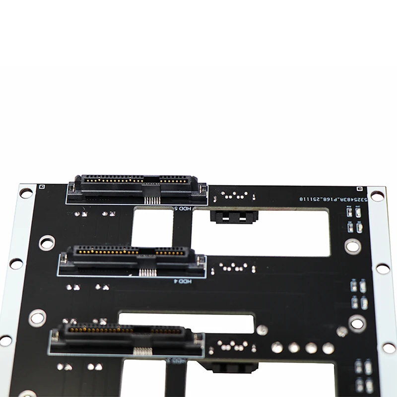Фото Высокоскоростная плата расширения SATA 6G, шасси NAS-S5, аксессуары, плата с 5 портами SATA для жестких дисков HDD/SSD для ПК, NAS и серверов №3