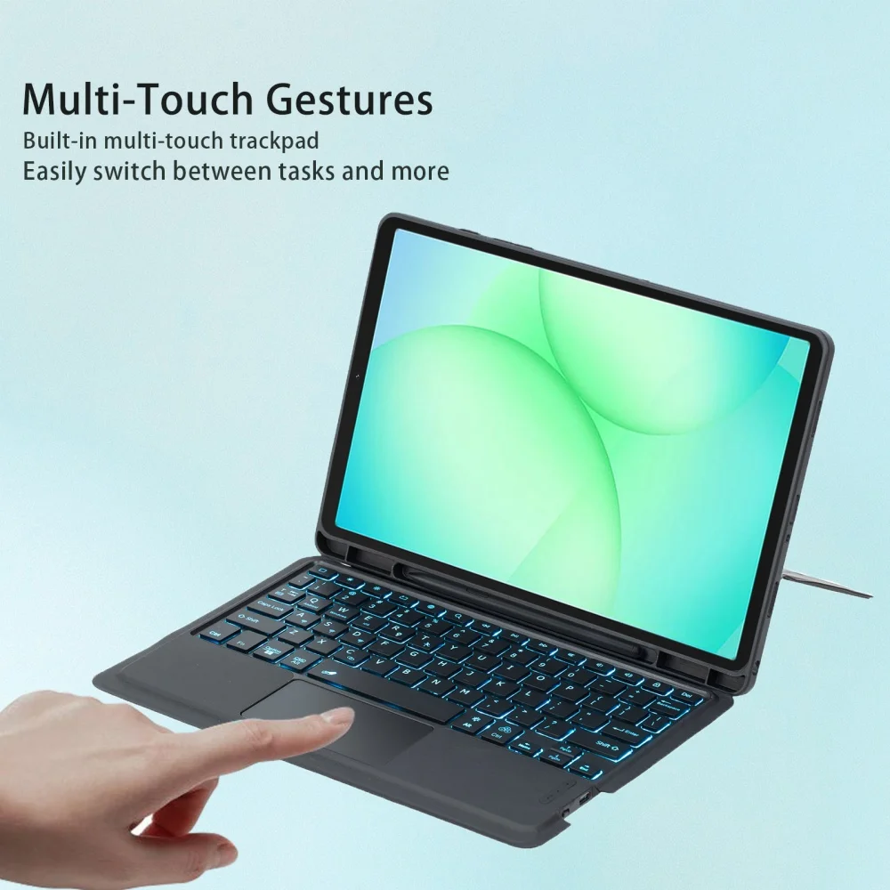 Фото Съемный чехол с клавиатурой для Samsung Galaxy Tab S11 Ultra 14.6