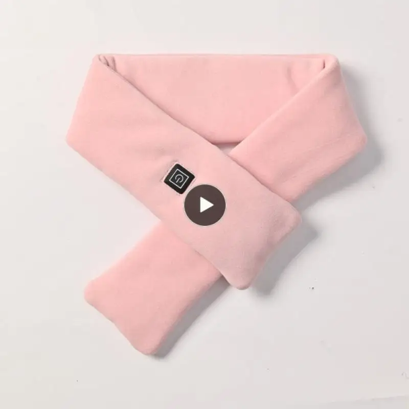 

Winter Heated Scarf 3 Level Adjustable Temperature Women USB Charging Heating Scarf Keep Neck Warmer Electric Heating Neck Wrap