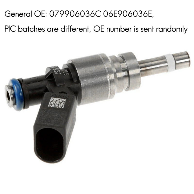 3X Форсунка топливного инжектора для Jetta Passat 08-13 для-A4 A5 Quattro 2008-2010 A6 Q5 2009-12 06E906036C