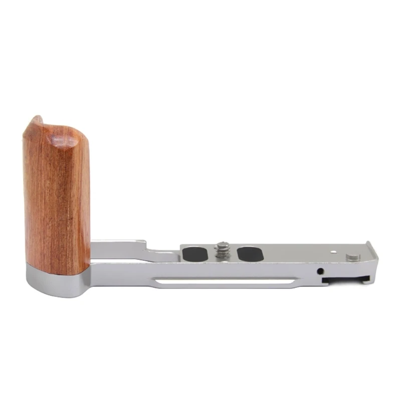 

Деревянная боковая ручка с быстроразъемной пластиной, L-образный кронштейн, держатель Arca-Swiss, совместим с ZFC DSLR камерой, Прямая поставка