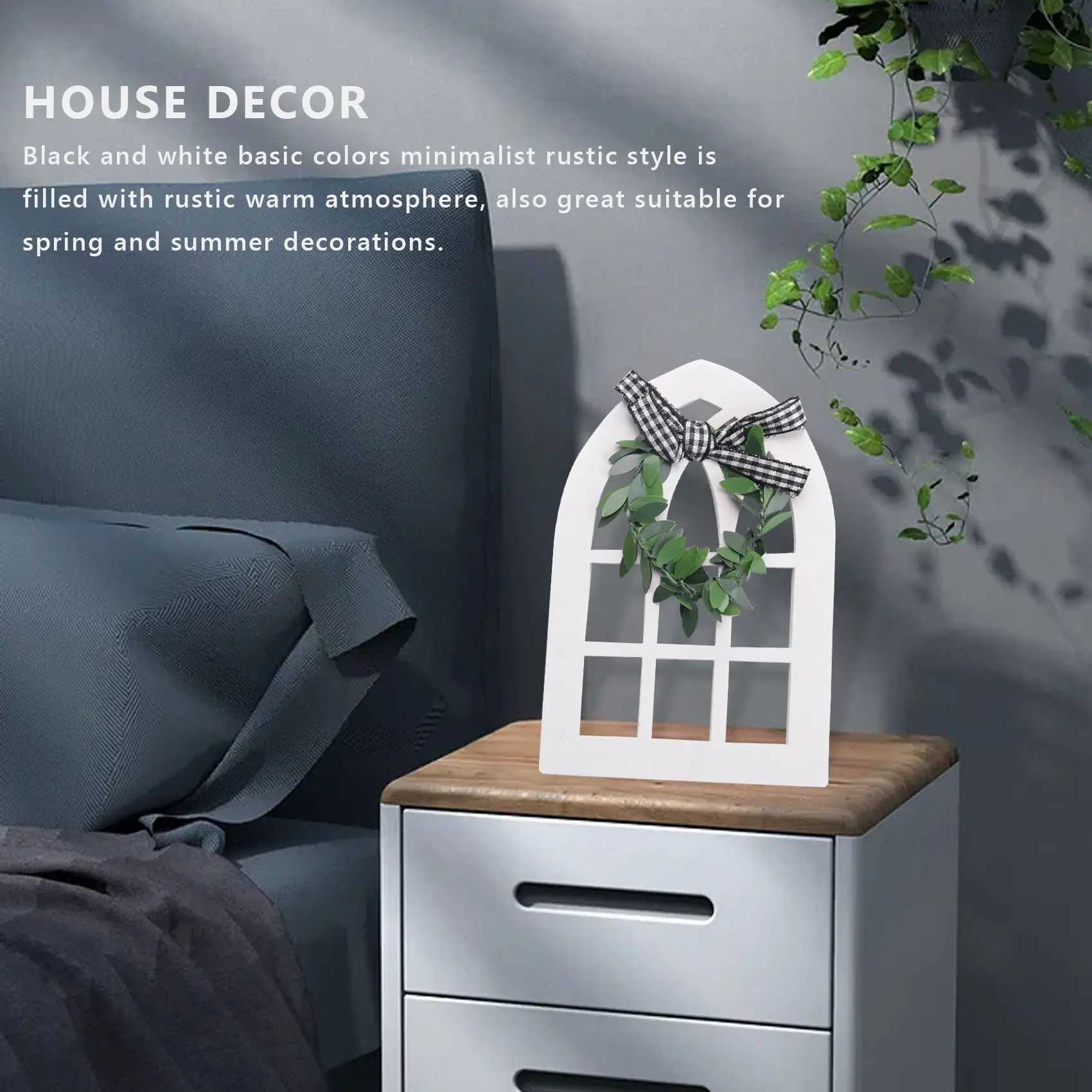 2 шт. Деревянные Подносы для окна в деревенском стиле