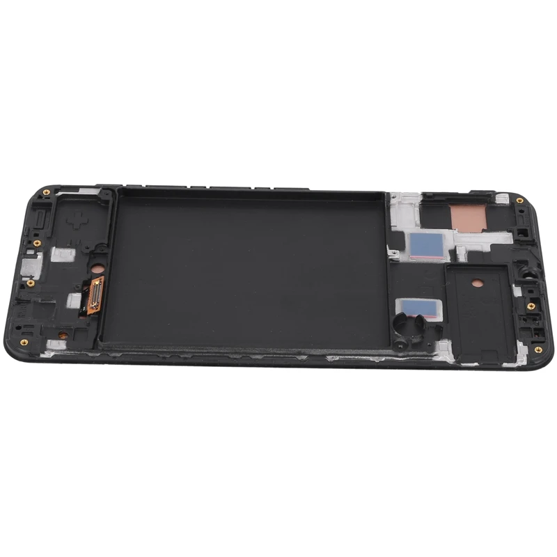 mobile phone display screen for samsung a50 a505a505fd lcd screen press inner and outer screen with frame free global shipping
