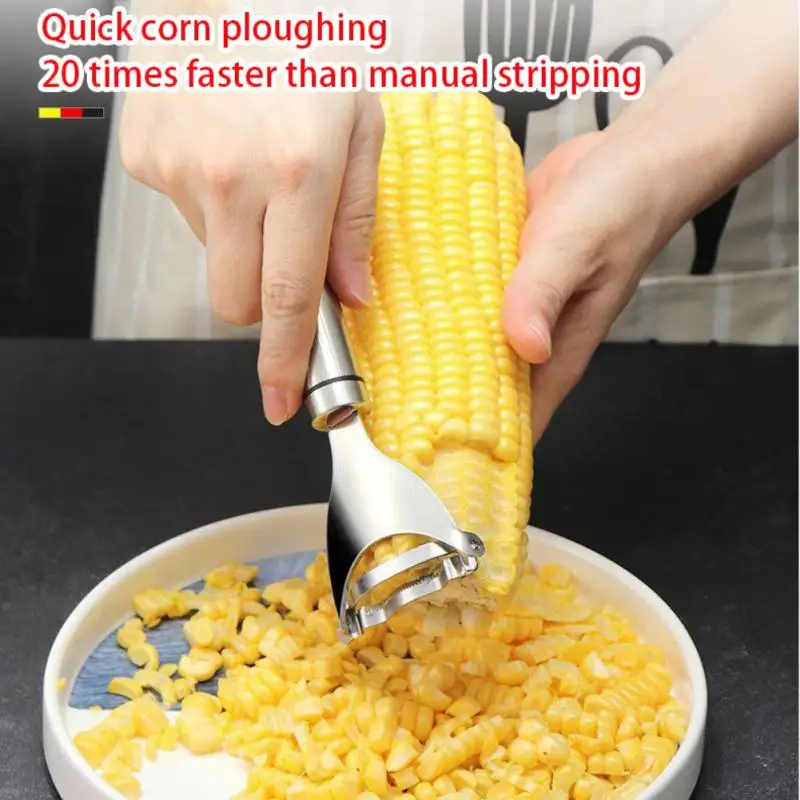

Stainless Steel Corn Peeler Corn Stripper Kitchen Tools Fruit Vegetable Kerneler Cutter Thresher Peeling New Kitchen Accessories