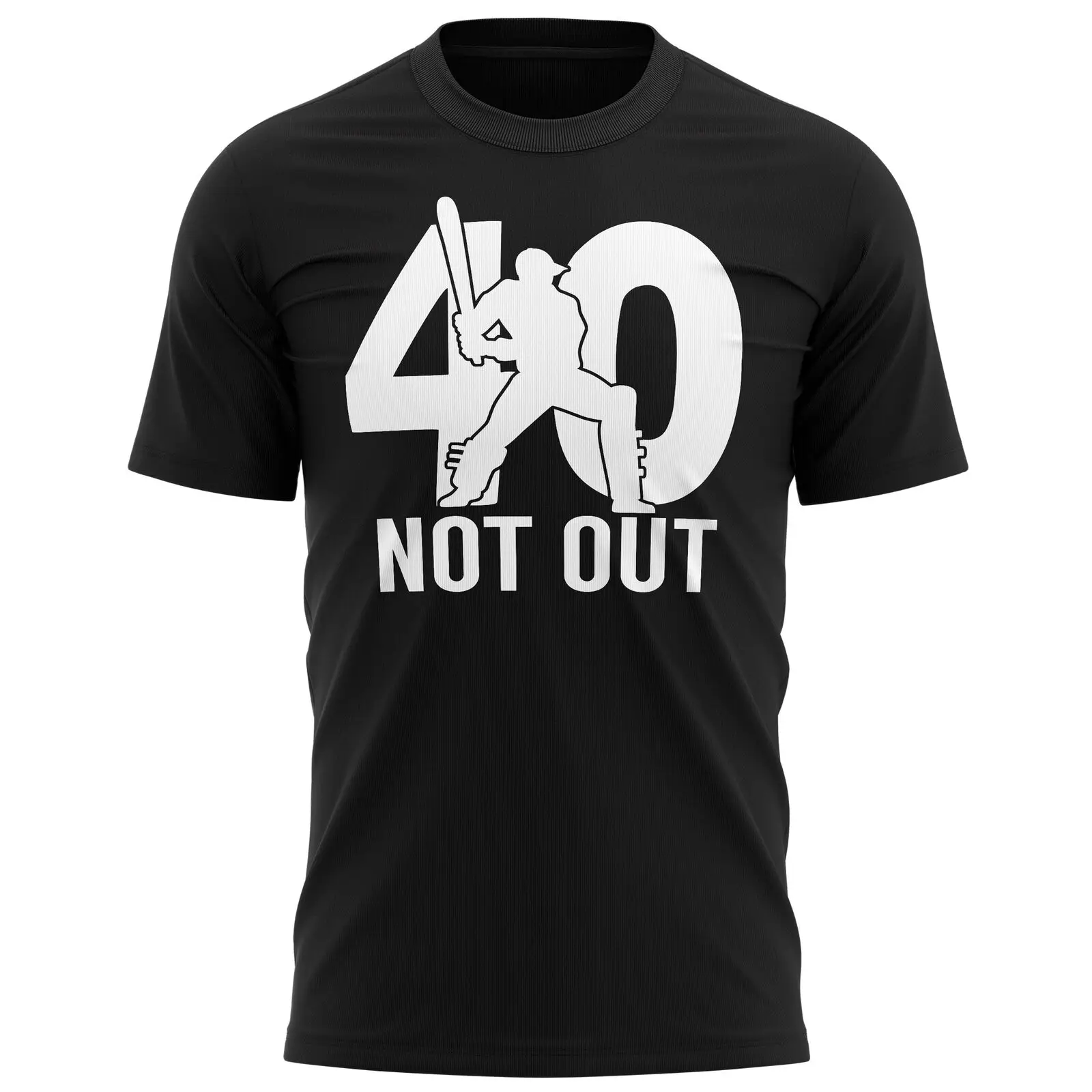 

Mens 40 Not Out Cricket T Shirt Funny Lockdown 2021 Birthday Gifts For Him 40th