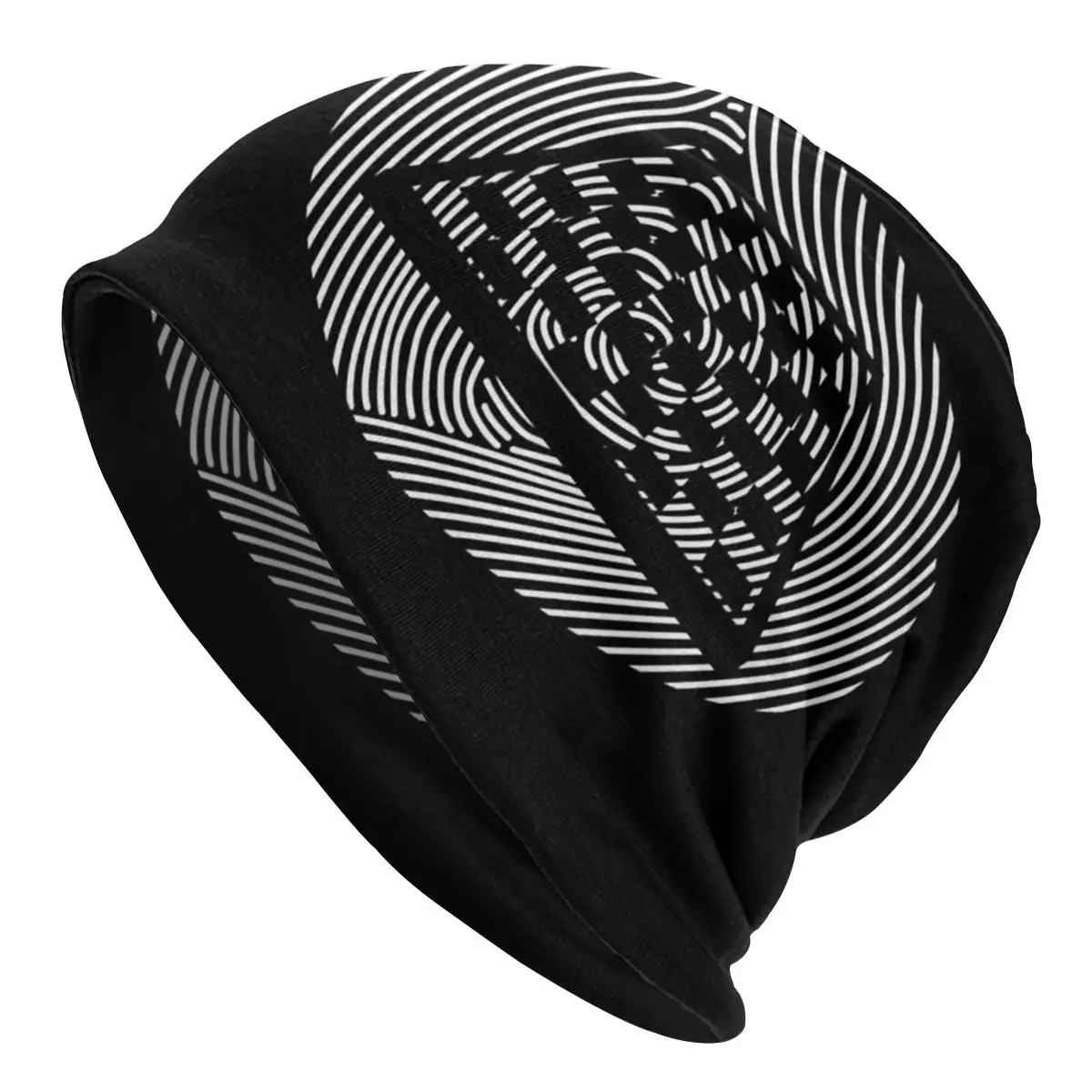 

Bonnet Hats It Is In My DNA Men Women's Knitting Hat Chess Board Fingerprint Winter Warm Cap Beanies Thermal Elastic Caps
