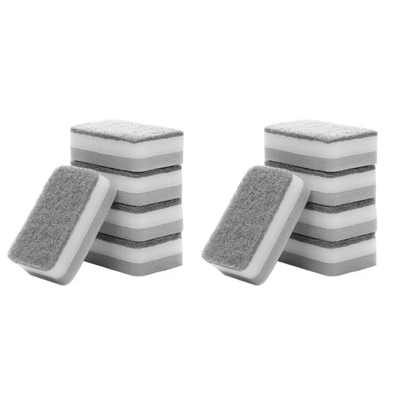 

50Pcs Kitchen Sponges Dishwashing Sponges Magic Cleaning Sponges Brush