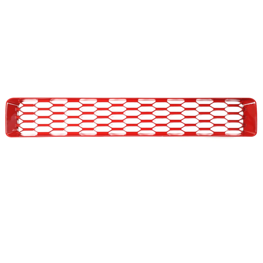 Car Front Bumper Grill Insert Cover Trim Decoration Exterior Accessories for Suzuki Jimny 2019-2022 , ABS Red