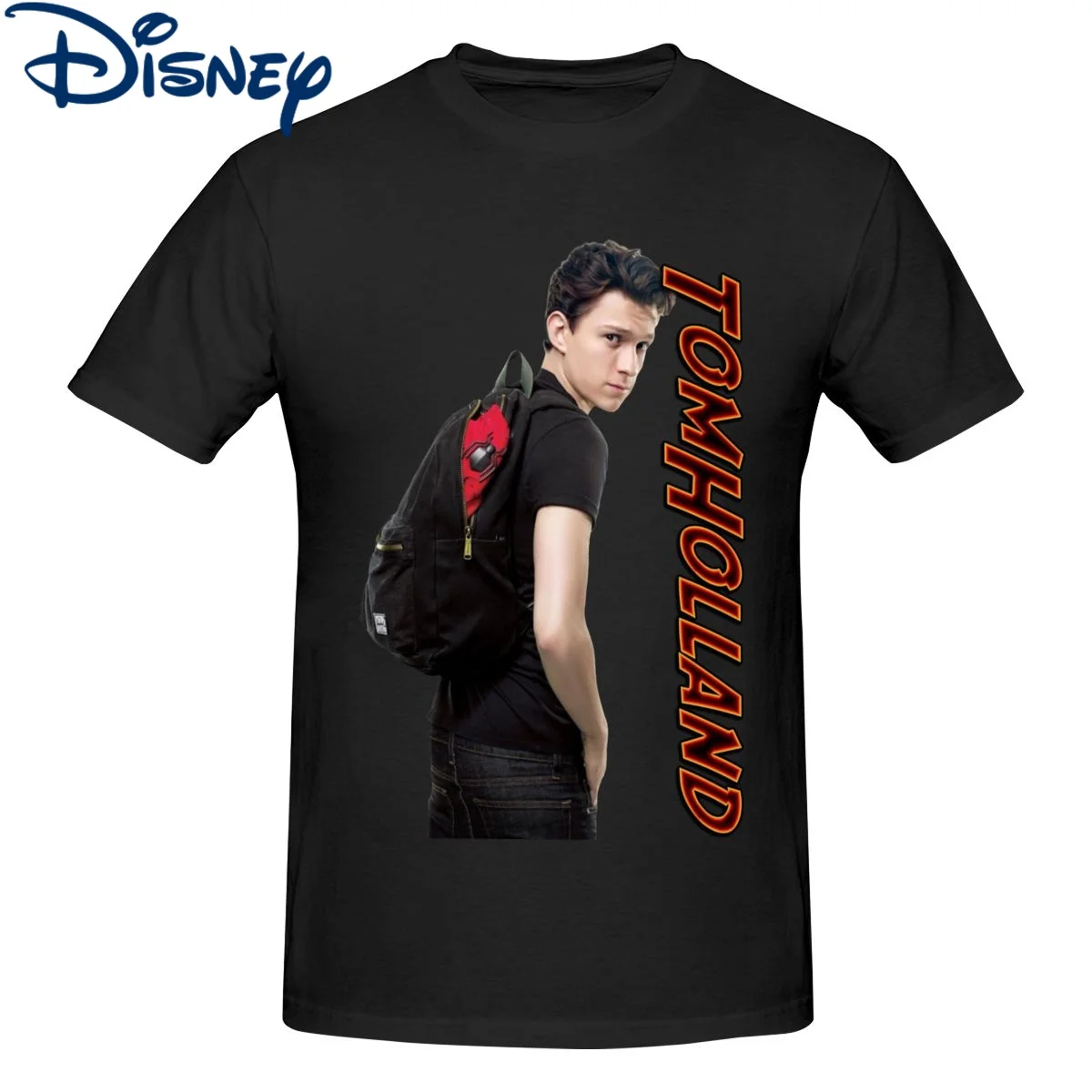 

Футболка мужская из чистого хлопка, с коротким рукавом и круглым вырезом