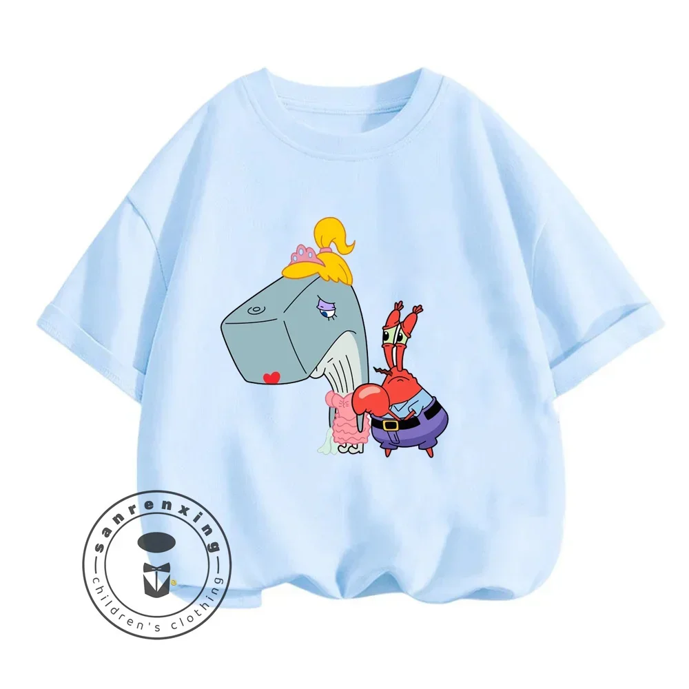 Футболка в стиле хип-хоп для мальчиков и девочек